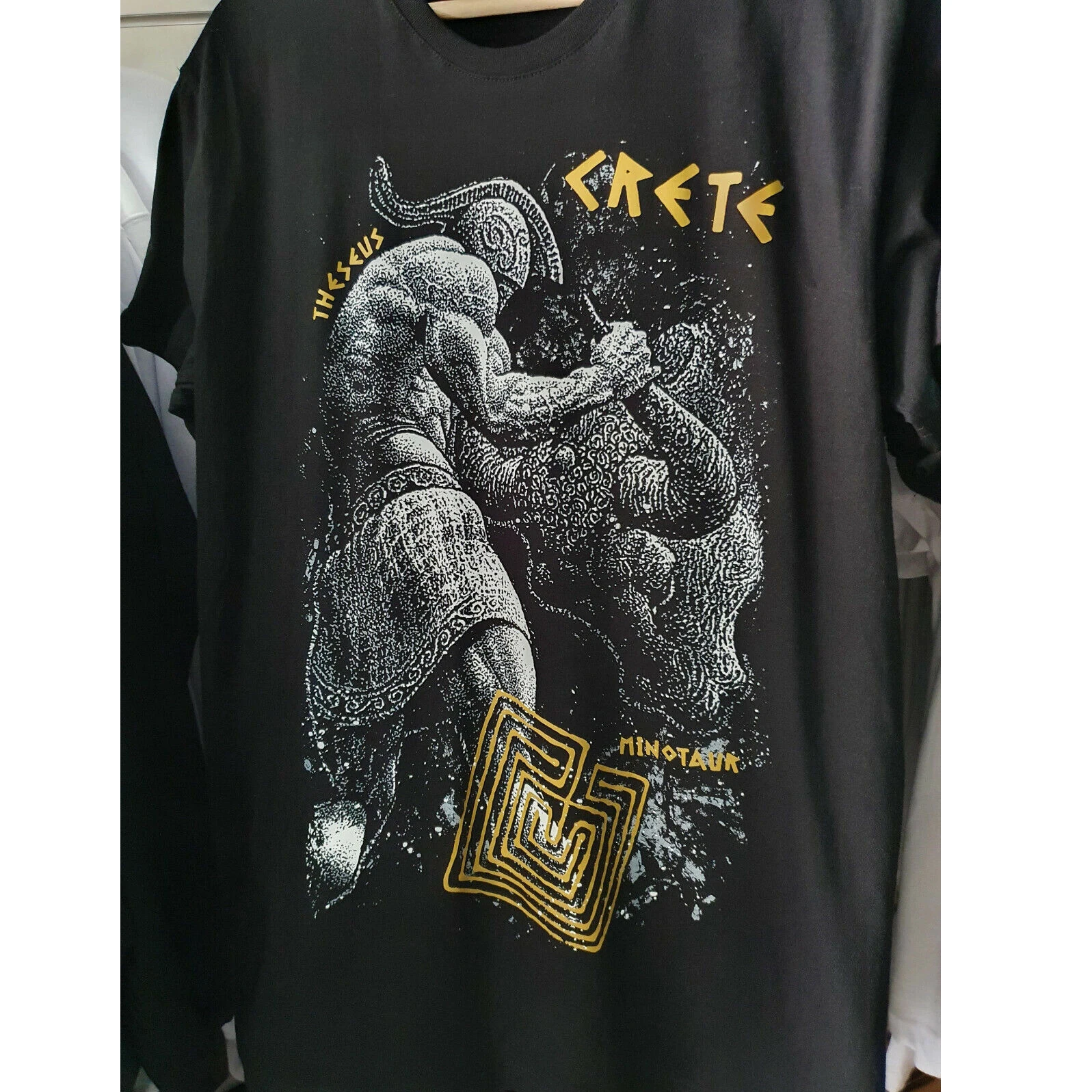 The Sacrifices of The Athenians Ancient Greek Mythology THESEUS Vs MINOTAUR T Shirt. 100% Cotton Casual T-shirts Loose Top S-3XL
The Sacrifices of The Athenians Ancient Greek Mythology THESEUS Vs MINOTAUR T Shirt. 100% Cotton Casual T-shirts Loose Top S-3XL