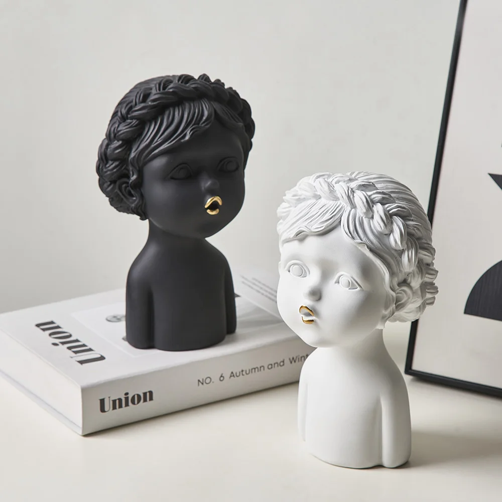 Nordic Kawaii Girl Sculptures Home Decoration Figure Office Desk Living Room Statue Ornaments Figurines Art Decorative Figurine
Nordic Kawaii Girl Sculptures Home Decoration Figure Office Desk Living Room Statue Ornaments Figurines Art Decorative Figurine