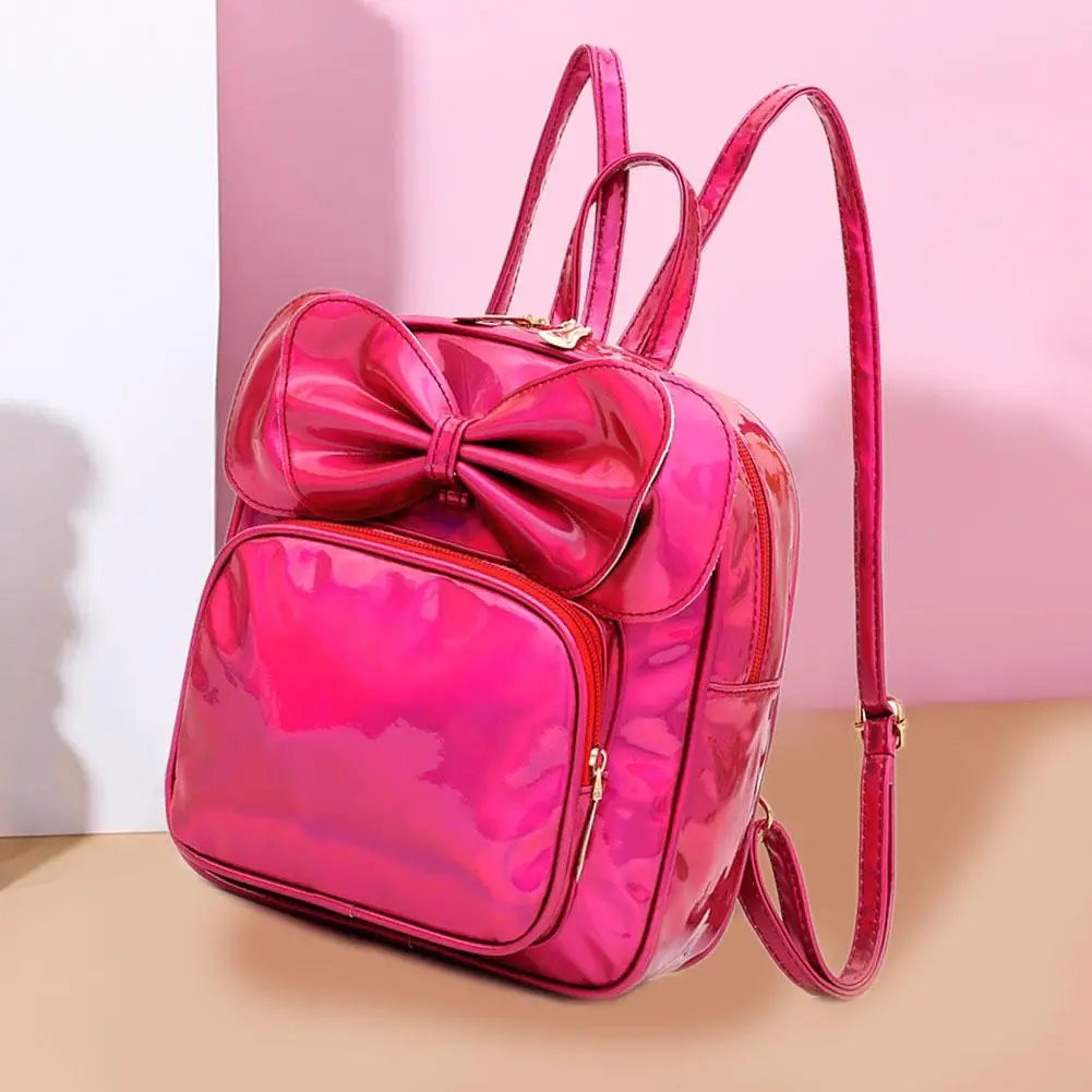 Soft Laser Backpack Women Cute Solid Bowknot Zipper Multi-pocket Shopping Bags Outdoor Travel Large Capacity Rucksacks
Soft Laser Backpack Women Cute Solid Bowknot Zipper Multi-pocket Shopping Bags Outdoor Travel Large Capacity Rucksacks