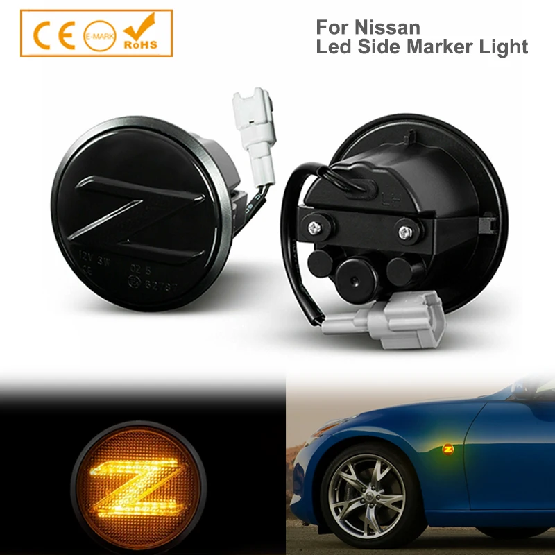 Led Dynamic Amber Side Marker Lights Turn Signal Sequential Blinker Lamps For Nissan 370z Coupe Nismo Z34 2009-2020 Canbus 
Led Dynamic Amber Side Marker Lights Turn Signal Sequential Blinker Lamps For Nissan 370z Coupe Nismo Z34 2009-2020 Canbus