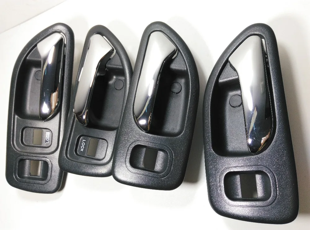 4 pcs Black Car Door Inside Handle for 1994 1995 1996 1997 Honda Accord Internal Buckle Top Quality Factory Price
4 pcs Black Car Door Inside Handle for 1994 1995 1996 1997 Honda Accord Internal Buckle Top Quality Factory Price