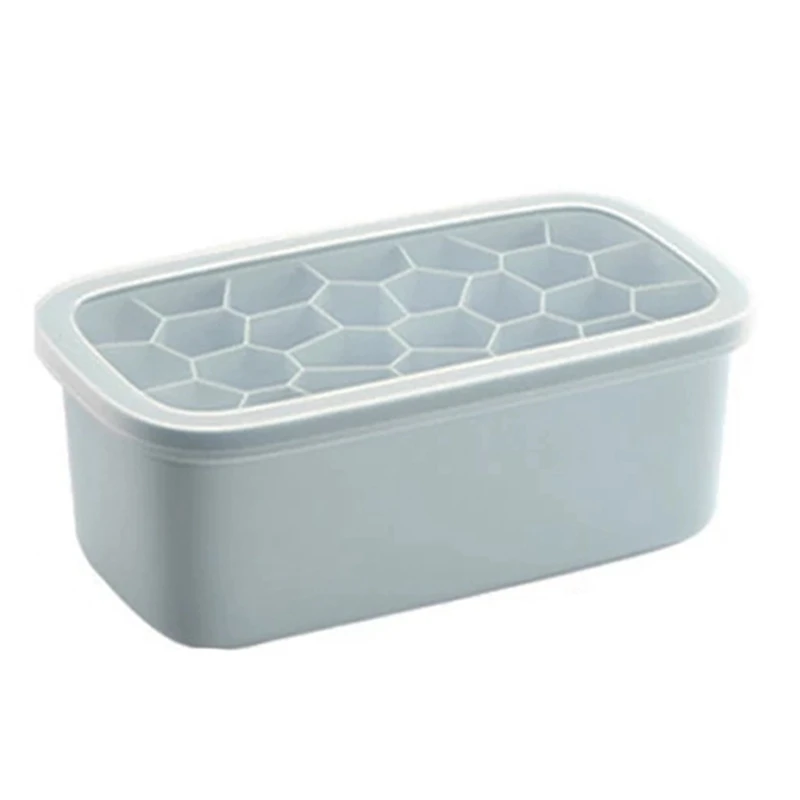 Ice-Cube Mold Ice Tray Household Refrigerators Honeycomb Ice Maker Double Silicone Ice Box With Removable Lids
Ice-Cube Mold Ice Tray Household Refrigerators Honeycomb Ice Maker Double Silicone Ice Box With Removable Lids