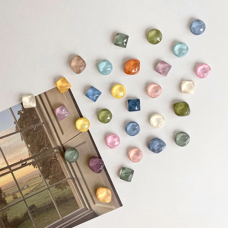 Geometric Water Ripple Refrigerator Sticker Round Square Magnet Polaroid Photo Whiteboard Message Decoration Magnet
Geometric Water Ripple Refrigerator Sticker Round Square Magnet Polaroid Photo Whiteboard Message Decoration Magnet