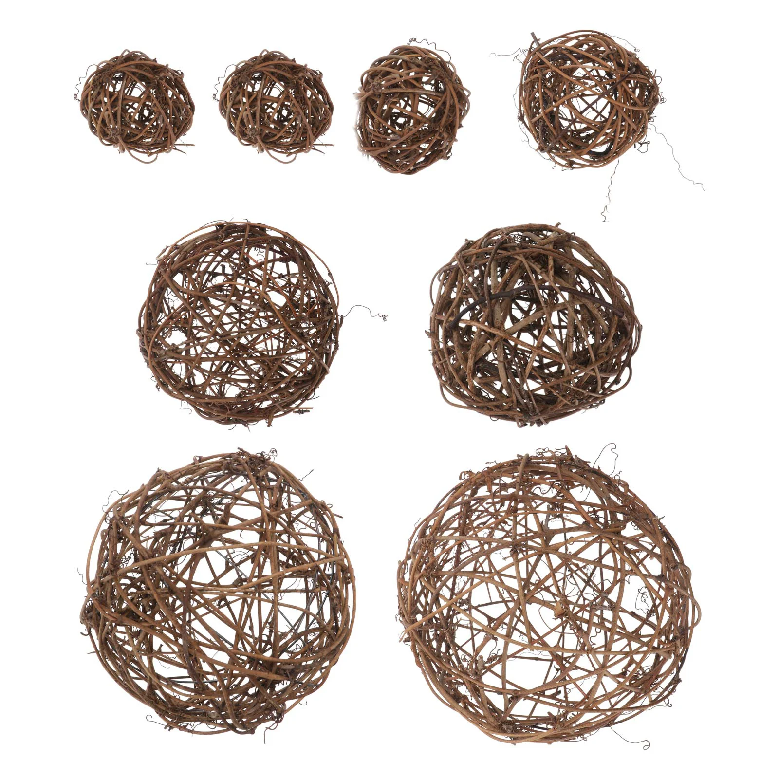 Wedding Table Decor Rattan Balls Grapevine Natural Wicker Ornament Christmas Tree Parrot Bird Chew Garden Wall Decoration
Wedding Table Decor Rattan Balls Grapevine Natural Wicker Ornament Christmas Tree Parrot Bird Chew Garden Wall Decoration