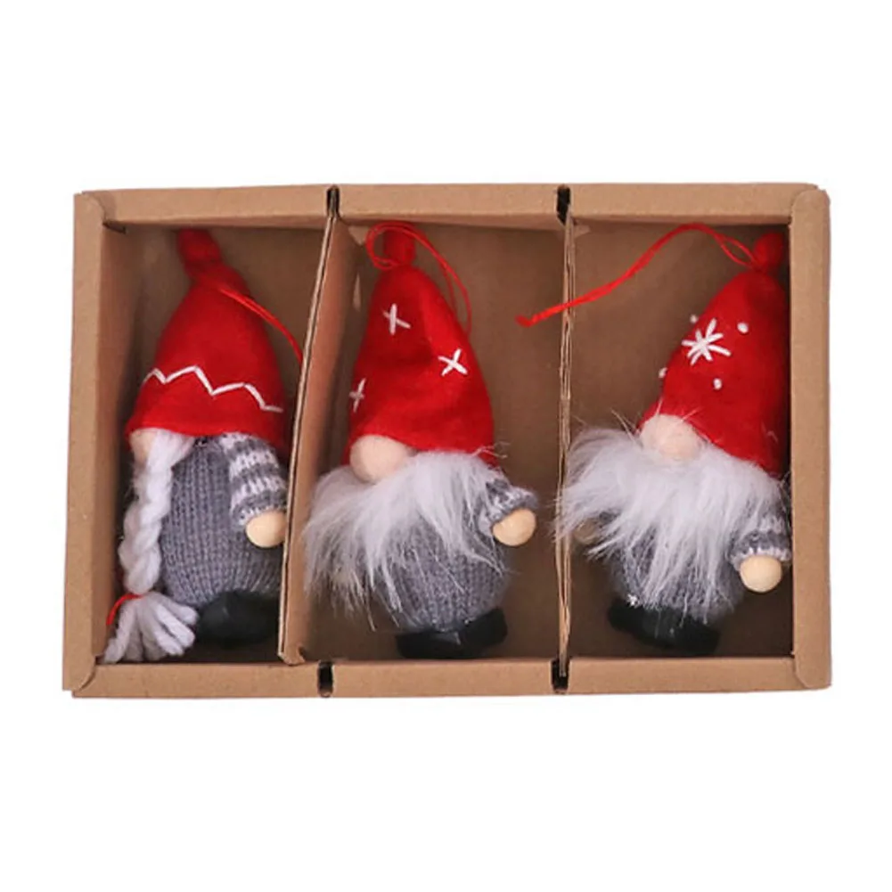Christmas Gift Pendant Christmas Dolls Holiday & Seasonal Décor 3 Dolls/set Artificial Fur Hanging Plaid Durable
Christmas Gift Pendant Christmas Dolls Holiday & Seasonal Décor 3 Dolls/set Artificial Fur Hanging Plaid Durable