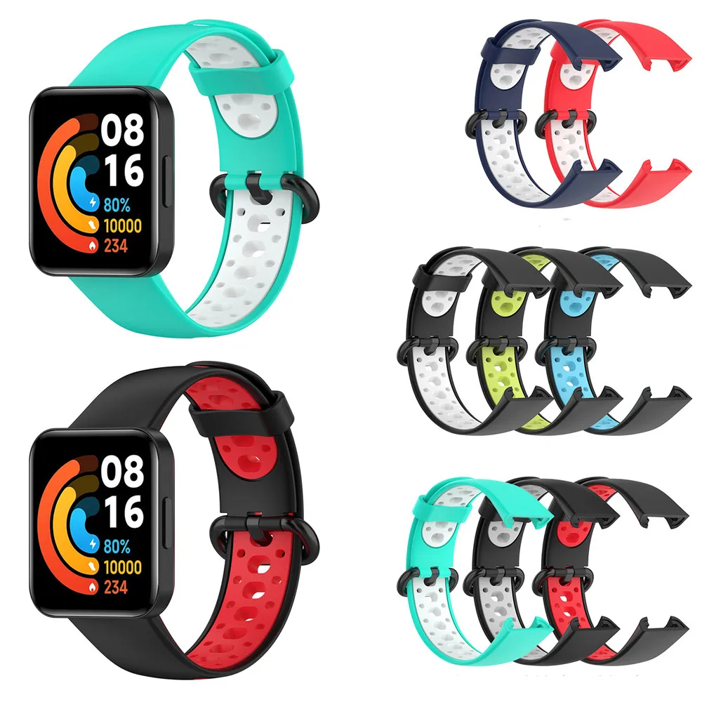 For mi Watch 2 Watch Band Silicone Strap Double Color Bracelet Wristband Watch Accessories
For mi Watch 2 Watch Band Silicone Strap Double Color Bracelet Wristband Watch Accessories