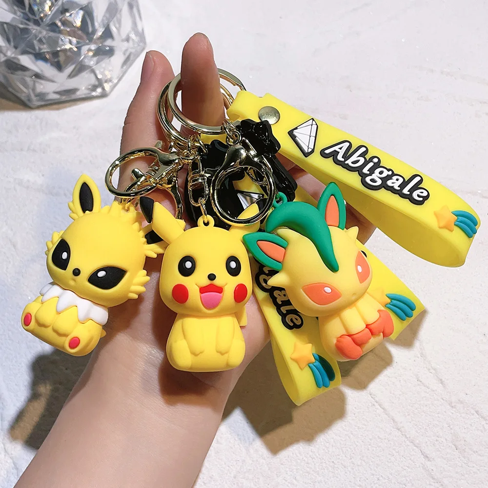 Pokemon Anime Figure Pikachu Keychain Toy Pet Eevee Leafeon Sylveon Flareon Umbreon Vaporeon Espeon Glaceon Jolteon Kids Gifts
Pokemon Anime Figure Pikachu Keychain Toy Pet Eevee Leafeon Sylveon Flareon Umbreon Vaporeon Espeon Glaceon Jolteon Kids Gifts