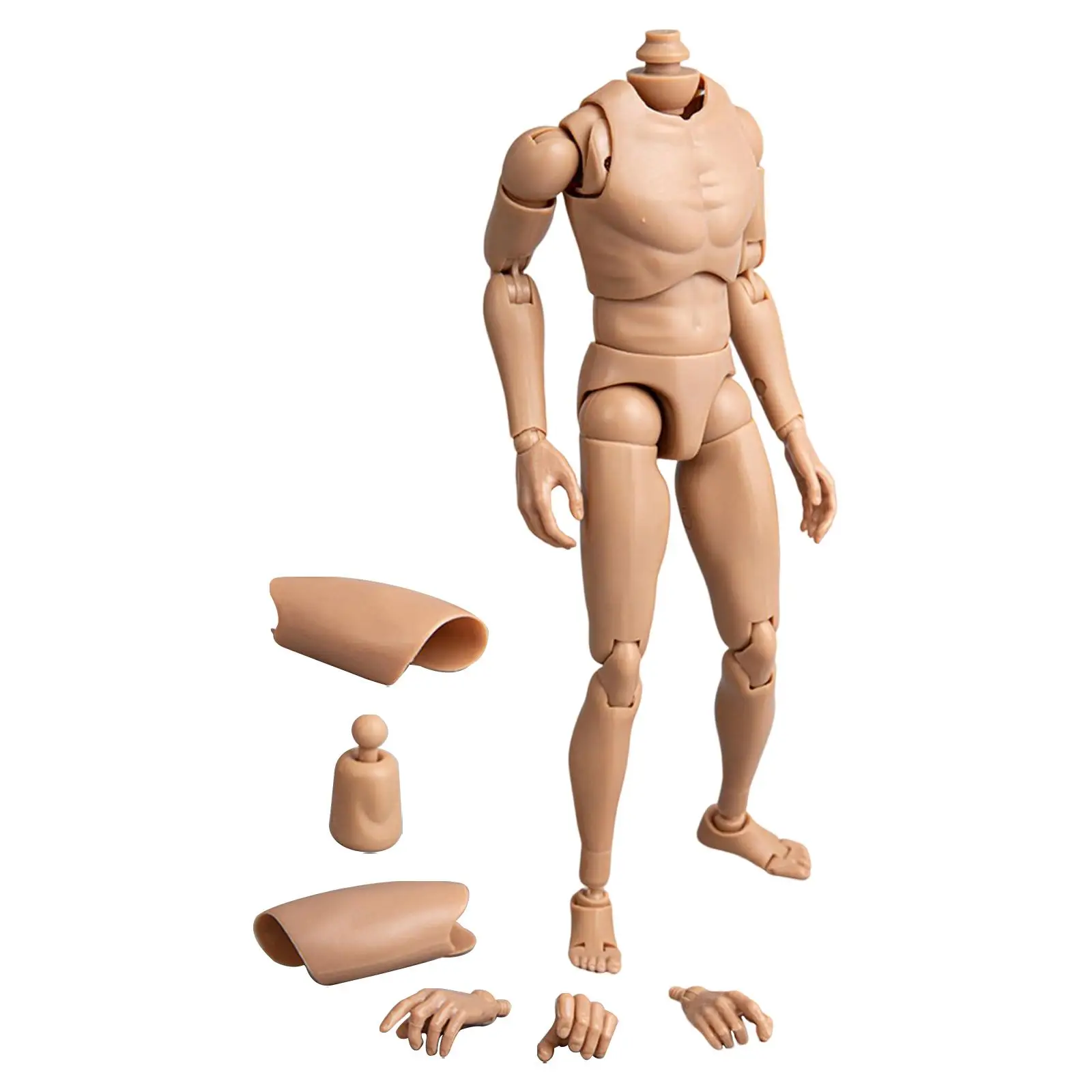 1/6 Male Figure Body Muscular Body 12 inch Male Body Model Adjustable Joints Soldier Body
1/6 Male Figure Body Muscular Body 12 inch Male Body Model Adjustable Joints Soldier Body