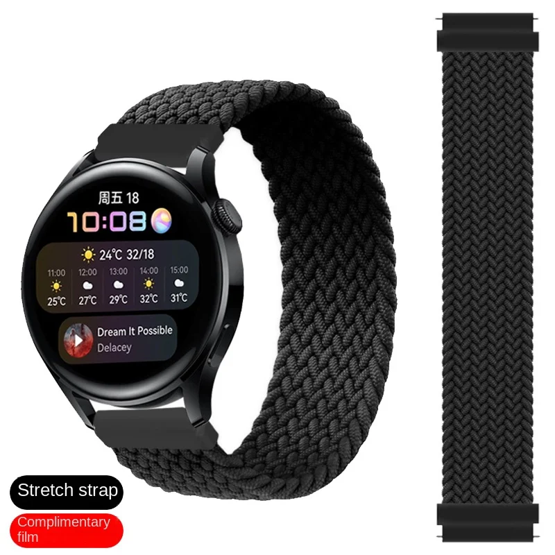 Substitute Watch GT2/3 Pro/Buds/ Glory Magic2 Series Male Interface Stretch Nylon Watch Band With 20/22mm.
Substitute Watch GT2/3 Pro/Buds/ Glory Magic2 Series Male Interface Stretch Nylon Watch Band With 20/22mm.