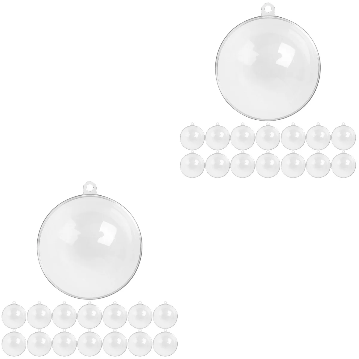Christmas Tree Hanging Balls High Transparent Clear Ornaments Xmas Party Supplies
Christmas Tree Hanging Balls High Transparent Clear Ornaments Xmas Party Supplies