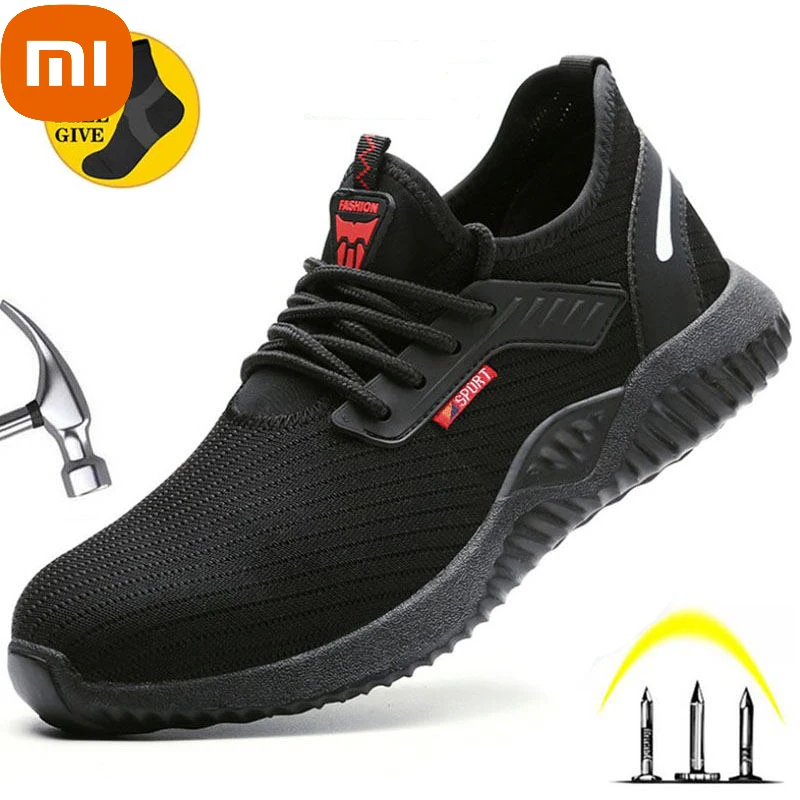 Xiaomi Style Men's And Women's Safety Work Shoes With Steel Toe Anti-Piercing Lightweight Safety Boot Shoes
Xiaomi Style Men's And Women's Safety Work Shoes With Steel Toe Anti-Piercing Lightweight Safety Boot Shoes