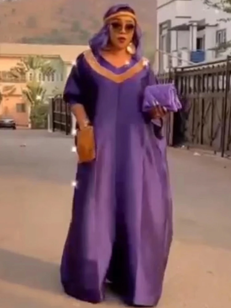New Muslim African Dresses For Women Maxi Robe V-Neck Print Half Sleeve Novelty Dress Kanga Clothing Bouou XL-4XL Big Size
New Muslim African Dresses For Women Maxi Robe V-Neck Print Half Sleeve Novelty Dress Kanga Clothing Bouou XL-4XL Big Size