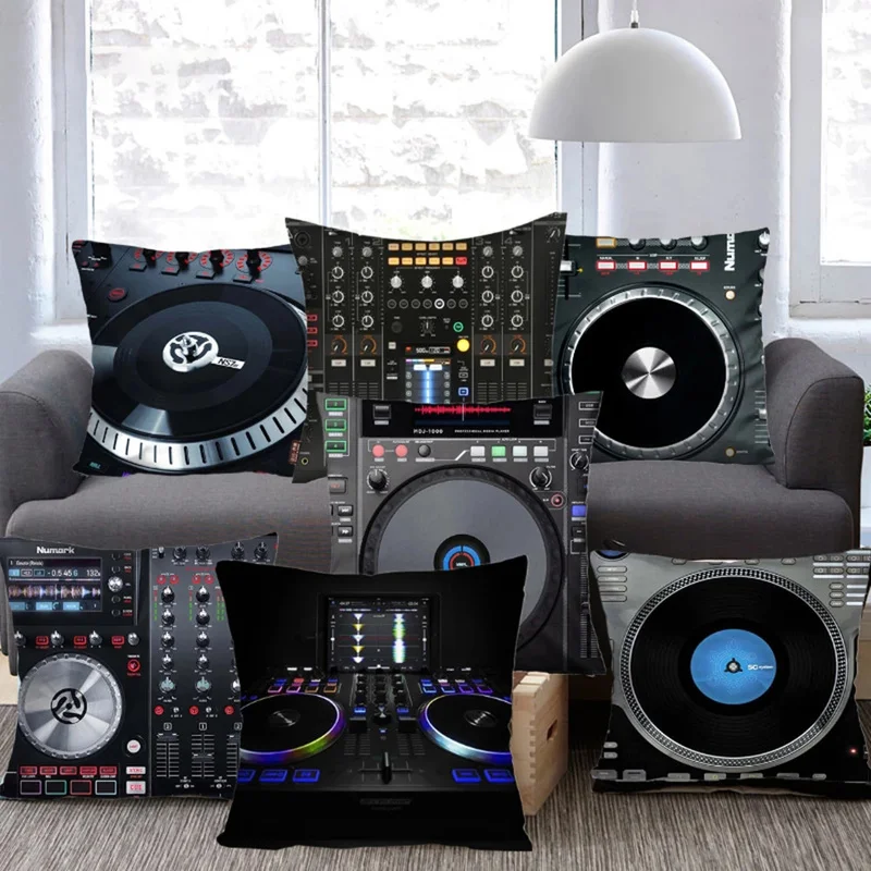 DJ Music Polyester Soft Pillowcase Home Bedroom Hotel Car Seat Decoration Cushion Cover Wedding Personality Gift 45x45cm
DJ Music Polyester Soft Pillowcase Home Bedroom Hotel Car Seat Decoration Cushion Cover Wedding Personality Gift 45x45cm