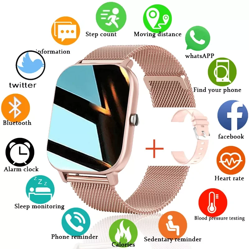 LIGE 2021 New Full touch screen Smart Watch Woman Sport Heart Rate Monitor Waterproof Fitness Smart Watches Men Women Smartwatch 
LIGE 2021 New Full touch screen Smart Watch Woman Sport Heart Rate Monitor Waterproof Fitness Smart Watches Men Women Smartwatch