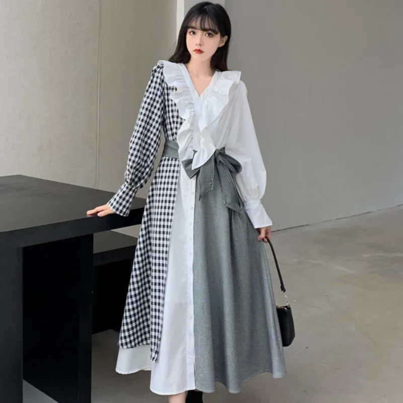 2022 Oversized Dress Spring New Slim Waist Lrregular Temperament Goddess Model Free Shipping
2022 Oversized Dress Spring New Slim Waist Lrregular Temperament Goddess Model Free Shipping