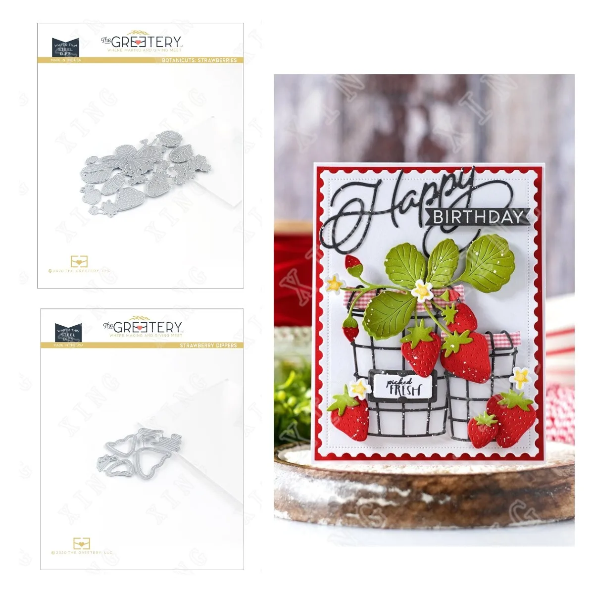 New Botanicuts Strawberries Metal Cutting Dies for Diy Scrapbooking Crafts Mould Maker Photo Album Template Handmade Decoration
New Botanicuts Strawberries Metal Cutting Dies for Diy Scrapbooking Crafts Mould Maker Photo Album Template Handmade Decoration
