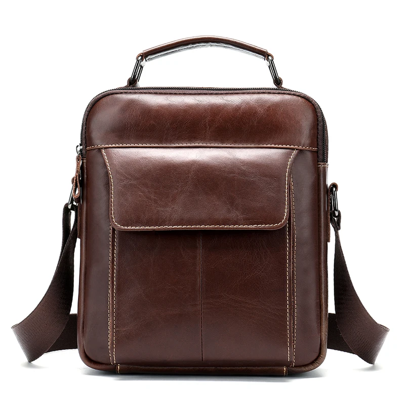 New Versatile Men Crossbody Messenger Bags Business Casual Cowhide Handbag Male Spliter Leather Shoulder Bag Large Capacity
New Versatile Men Crossbody Messenger Bags Business Casual Cowhide Handbag Male Spliter Leather Shoulder Bag Large Capacity
