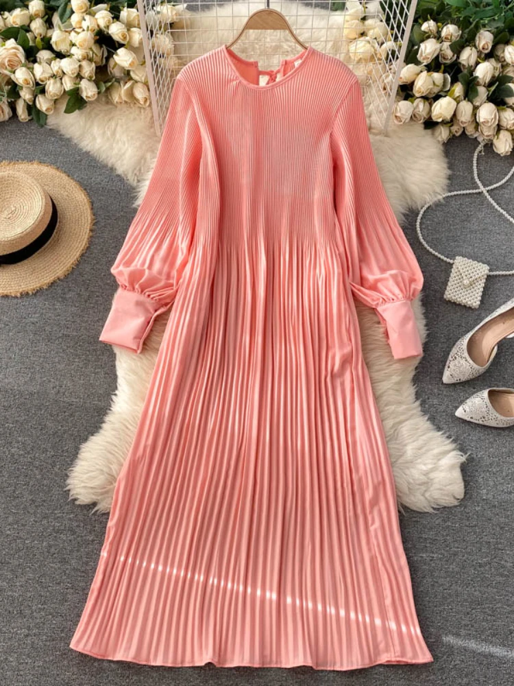 Женское шифоновое платье-пуловер Aibeautyer, повседневное однотонное облегающее платье трапециевидной формы с круглым вырезом и высокой талией...
Женское шифоновое платье-пуловер Aibeautyer, повседневное однотонное облегающее платье трапециевидной формы с круглым вырезом и высокой талией...