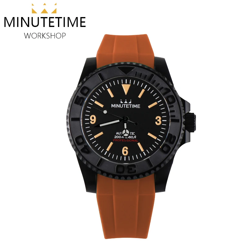 Custom Logo Casual Fashion NH35 /38 Automatic Mechanical Wristwatches 40mm Black Submarine Sapphire Glass Green Luminous Male
Custom Logo Casual Fashion NH35 /38 Automatic Mechanical Wristwatches 40mm Black Submarine Sapphire Glass Green Luminous Male