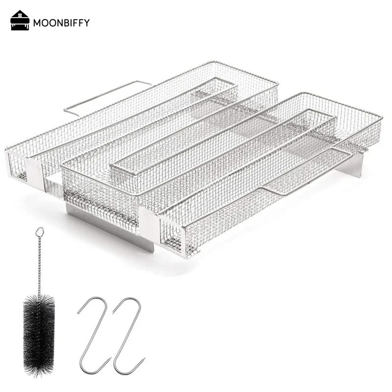 Barbecue Smoke Box Cold Smoke Generator Stainless Steel Grill Net Outdoor Smoking Barbecue Net BBQ Tool Accessories Barbacoa
Barbecue Smoke Box Cold Smoke Generator Stainless Steel Grill Net Outdoor Smoking Barbecue Net BBQ Tool Accessories Barbacoa