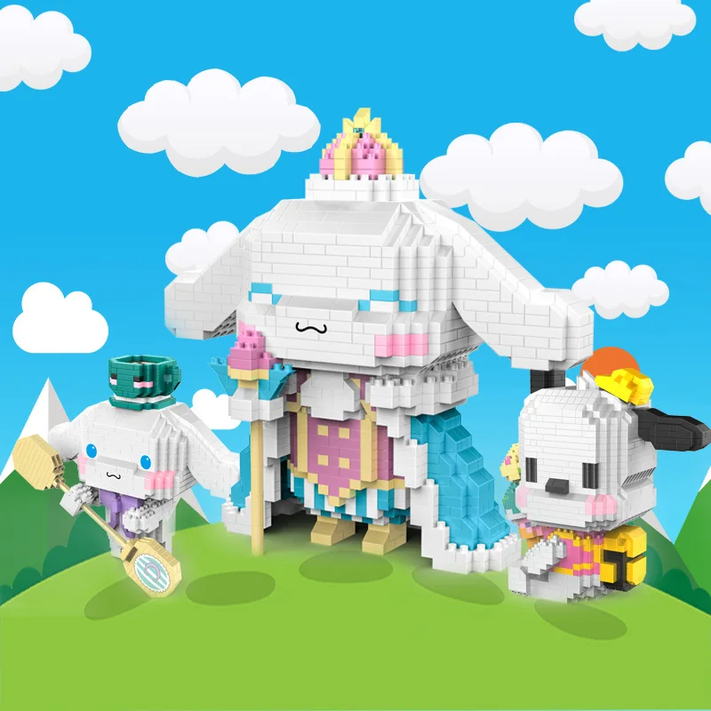 Sanrio Micro-particle Mosaic Building Block Hc 9093-9097 Yugui Dog Series Children's Decompression Puzzle Assembly Toy
Sanrio Micro-particle Mosaic Building Block Hc 9093-9097 Yugui Dog Series Children's Decompression Puzzle Assembly Toy