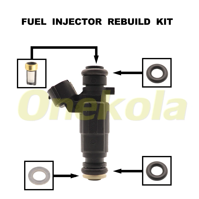 Fuel Injector Service Repair Kit Filters Orings Seals Grommets for 2000-2005 Hyundai Accent 1.5L 1.6L 35310-22600 3531022600
Fuel Injector Service Repair Kit Filters Orings Seals Grommets for 2000-2005 Hyundai Accent 1.5L 1.6L 35310-22600 3531022600