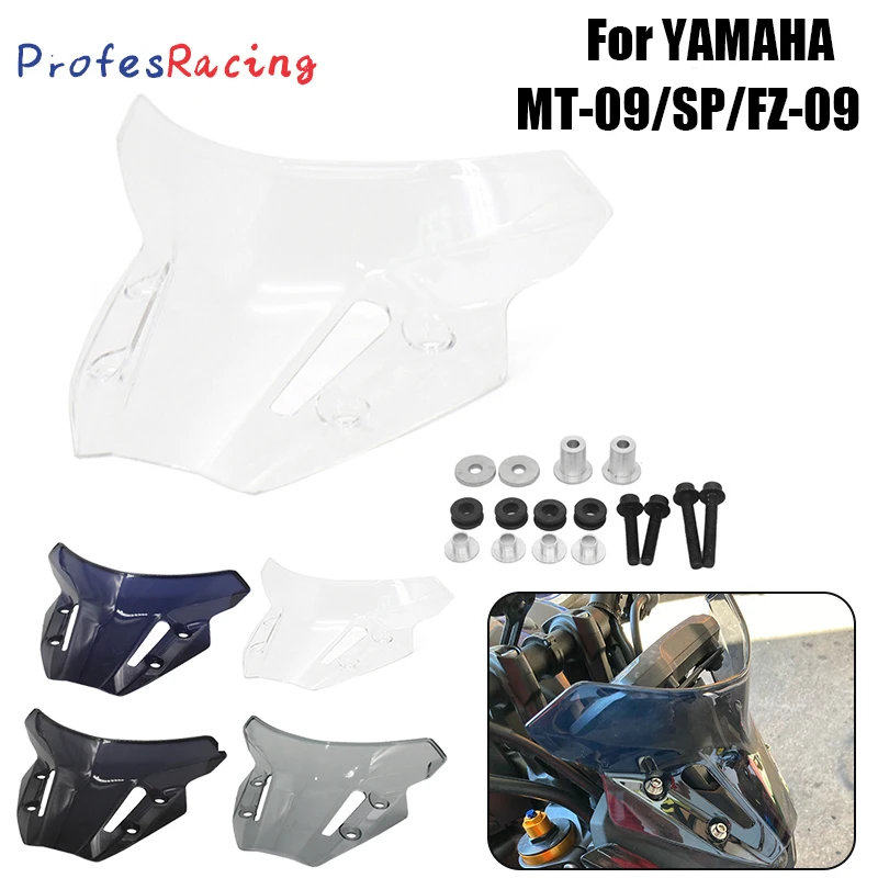 Motorcycle New Windshield Windscreen Wind Shield Deflectors Fit For YAMAHA MT-09/SP/FZ-09 MT09 MT 09 2021 2022 Accessories
Motorcycle New Windshield Windscreen Wind Shield Deflectors Fit For YAMAHA MT-09/SP/FZ-09 MT09 MT 09 2021 2022 Accessories