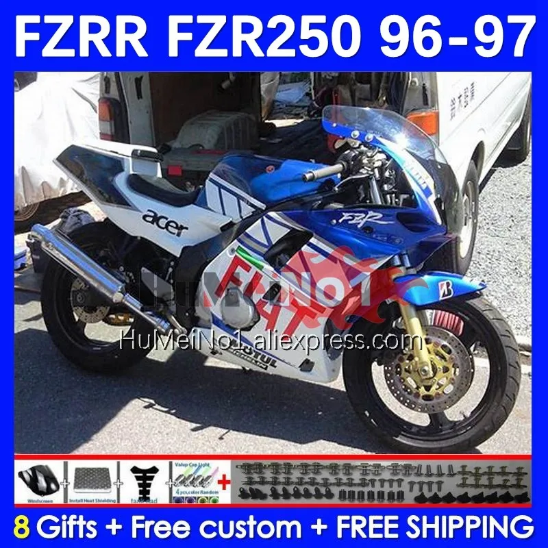 Обтекатель глянцевый синий FZR250RR для YAMAHA FZRR FZR 250 250R FZR250 R RR 148No.50 FZR-250 94 95 96 97 FZR250R 1994 1995 1996 1997
Обтекатель глянцевый синий FZR250RR для YAMAHA FZRR FZR 250 250R FZR250 R RR 148No.50 FZR-250 94 95 96 97 FZR250R 1994 1995 1996 1997
