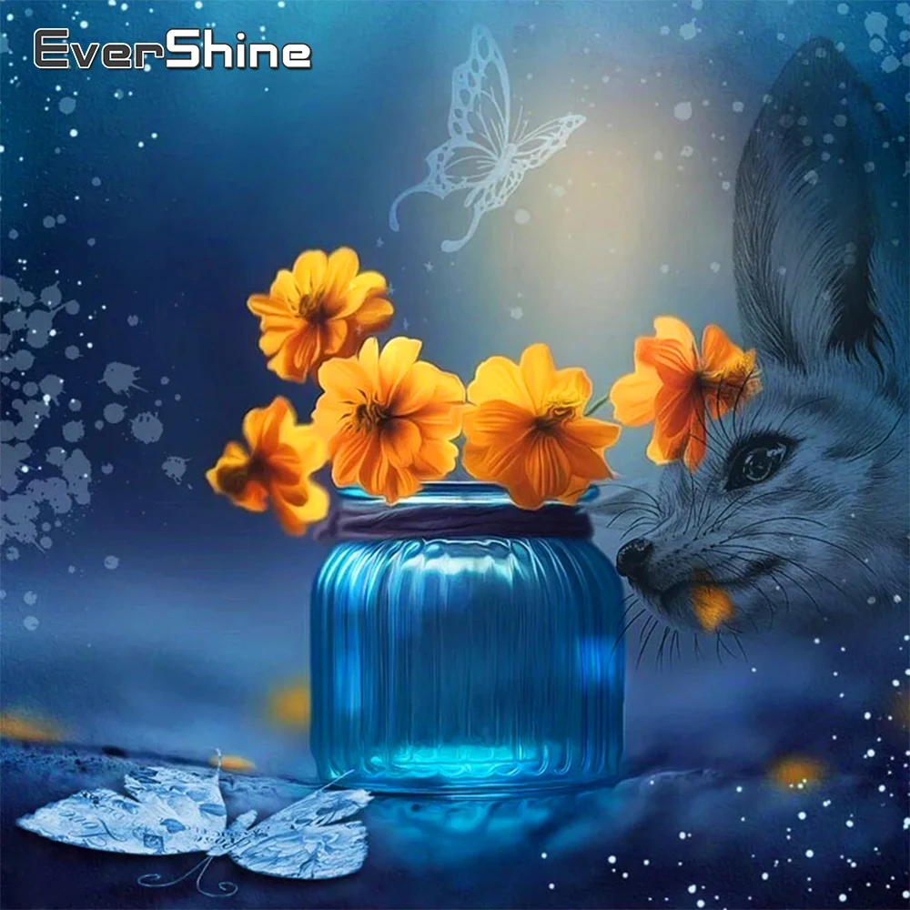EverShine Алмазная мозаика лиса подарок ручной работы Алмазная вышивка животные полная площадь Алмазная живопись цветы картина стразами рукод...
EverShine Алмазная мозаика лиса подарок ручной работы Алмазная вышивка животные полная площадь Алмазная живопись цветы картина стразами рукод...
