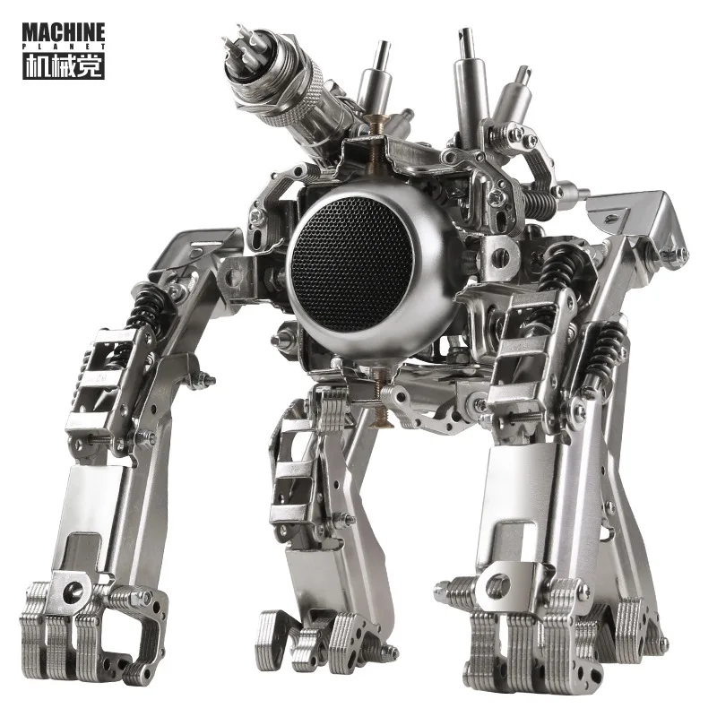 Mechanical party sound wave war ape King Kong gorilla assembly metal assembly Bluetooth audio DIY model punk wind sound
Mechanical party sound wave war ape King Kong gorilla assembly metal assembly Bluetooth audio DIY model punk wind sound