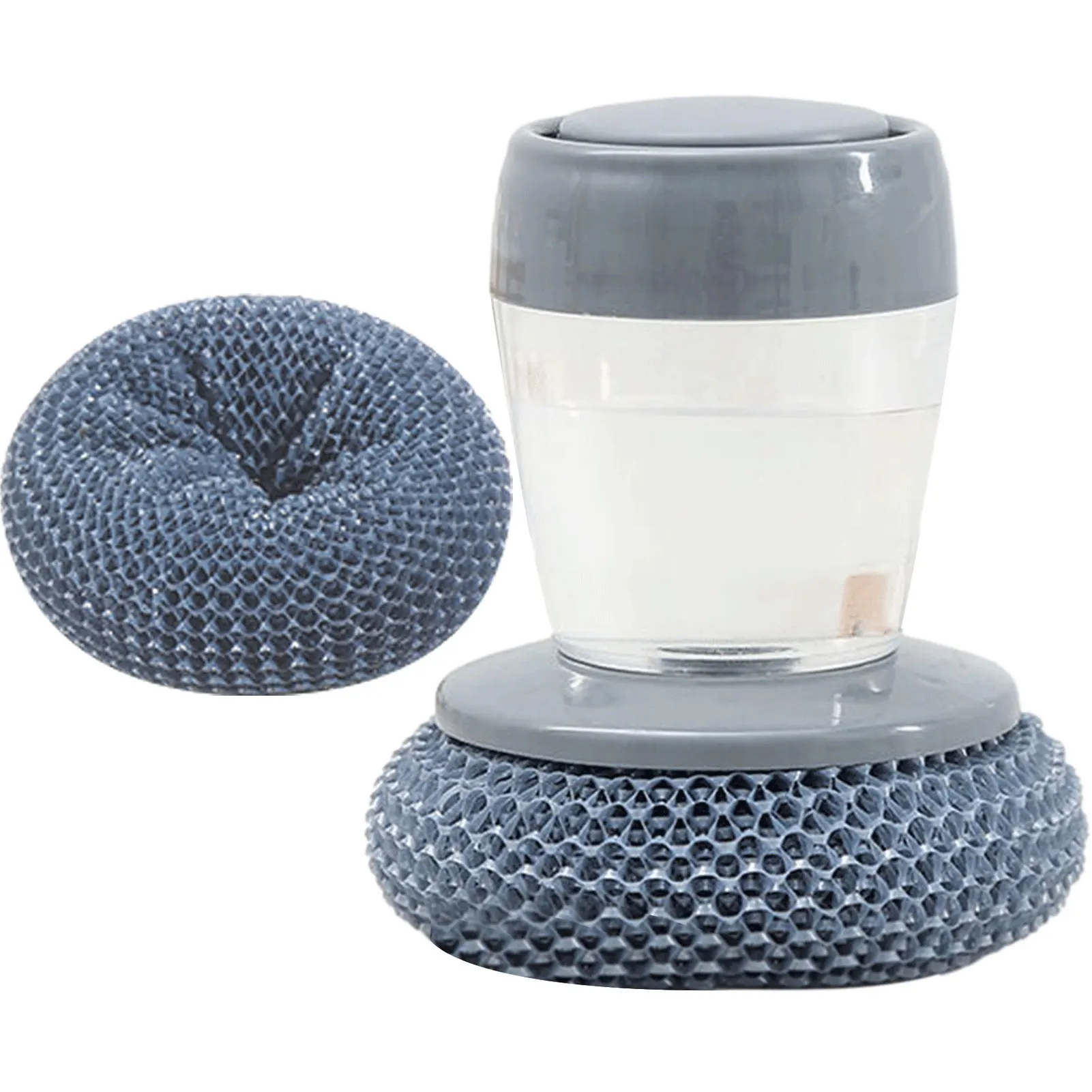 New Kitchen Cleaning Brush Automatic Liquid Adding PET Ball Pot Removable Brush Cleaner Push-type Brush Detergent Tools
New Kitchen Cleaning Brush Automatic Liquid Adding PET Ball Pot Removable Brush Cleaner Push-type Brush Detergent Tools