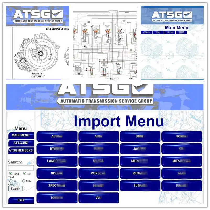 ATSG Automatic Transmissions Service Group Repair Software for Most Cars CD DVD Link
ATSG Automatic Transmissions Service Group Repair Software for Most Cars CD DVD Link
