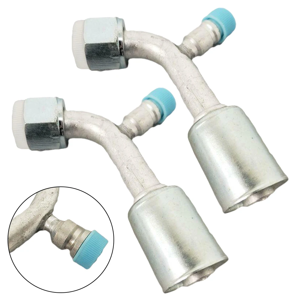 2pcs #10(16mm) +8(13mm) 90 Degree AC Fitting With High Pressure Port Air Conditioning 90 Degree Female O Ring Type Fittings
2pcs #10(16mm) +8(13mm) 90 Degree AC Fitting With High Pressure Port Air Conditioning 90 Degree Female O Ring Type Fittings