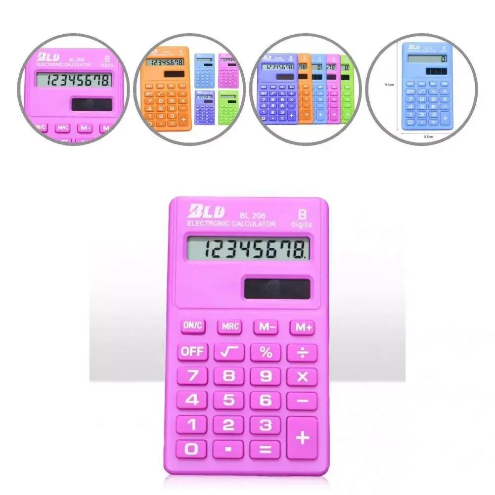 Reliable Useful 8 Digits Mini Calculator Practical Pocket Calculator Professional School Supplies
Reliable Useful 8 Digits Mini Calculator Practical Pocket Calculator Professional School Supplies