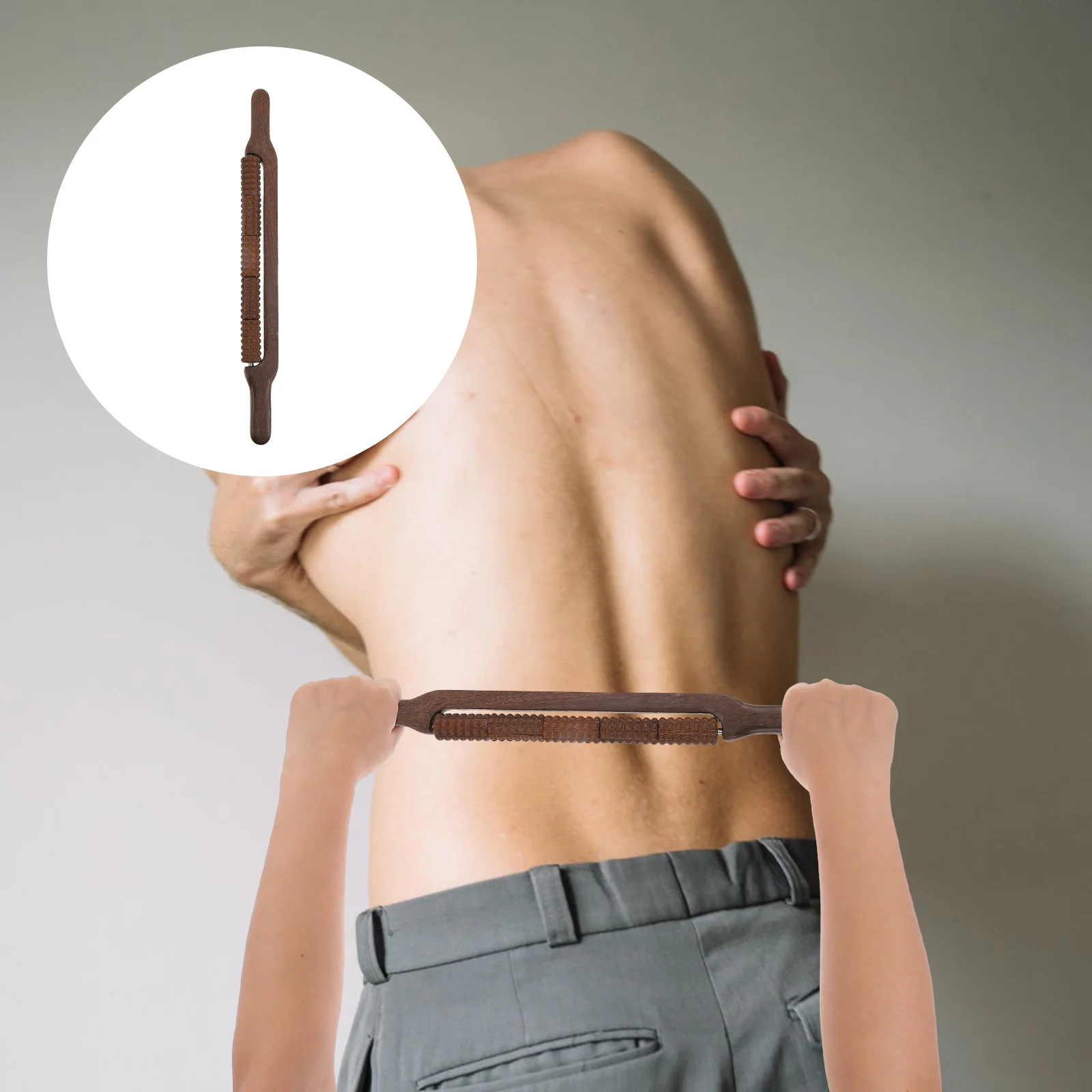 Roller Wooden Muscle Stick Spine Manual Point Trigger Wood Handheld Body Fascia Roll Foot Anti Cellulite Tool
Roller Wooden Muscle Stick Spine Manual Point Trigger Wood Handheld Body Fascia Roll Foot Anti Cellulite Tool