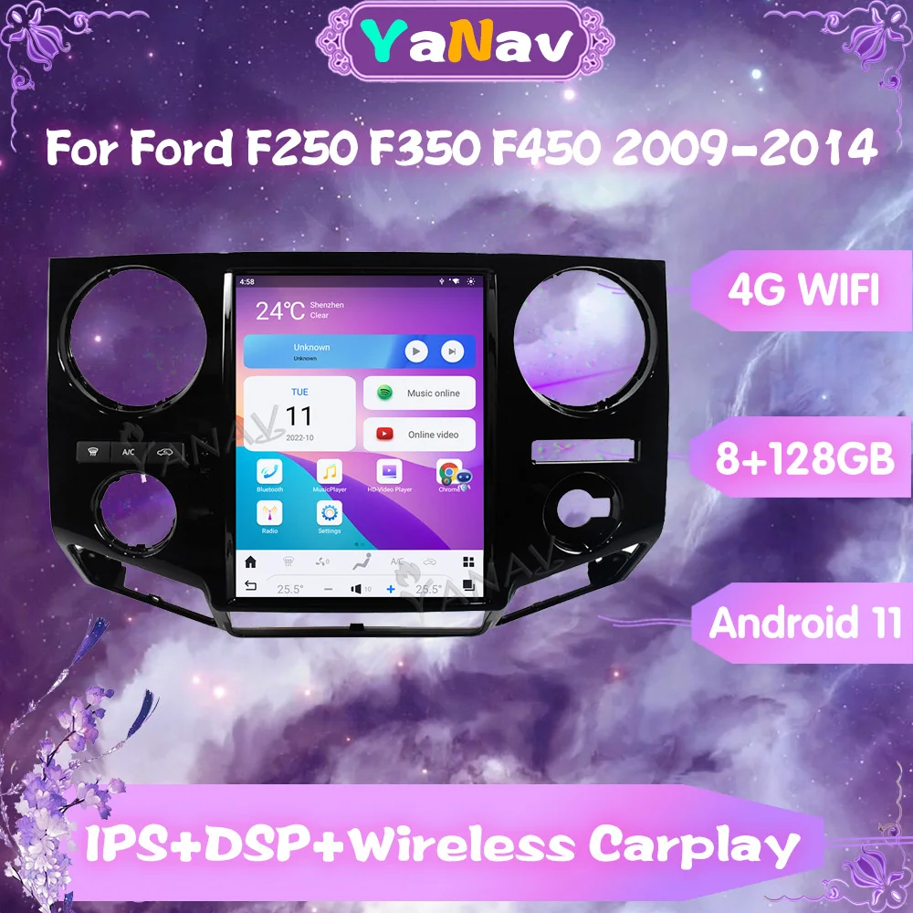 Автомагнитола 2 Din Android для Ford F250 F350 F450 F650 2009-2014, двойная система, GPS-навигация, мультимедийный плеер, автомобильное стерео устройство
Автомагнитола 2 Din Android для Ford F250 F350 F450 F650 2009-2014, двойная система, GPS-навигация, мультимедийный плеер, автомобильное стерео устройство