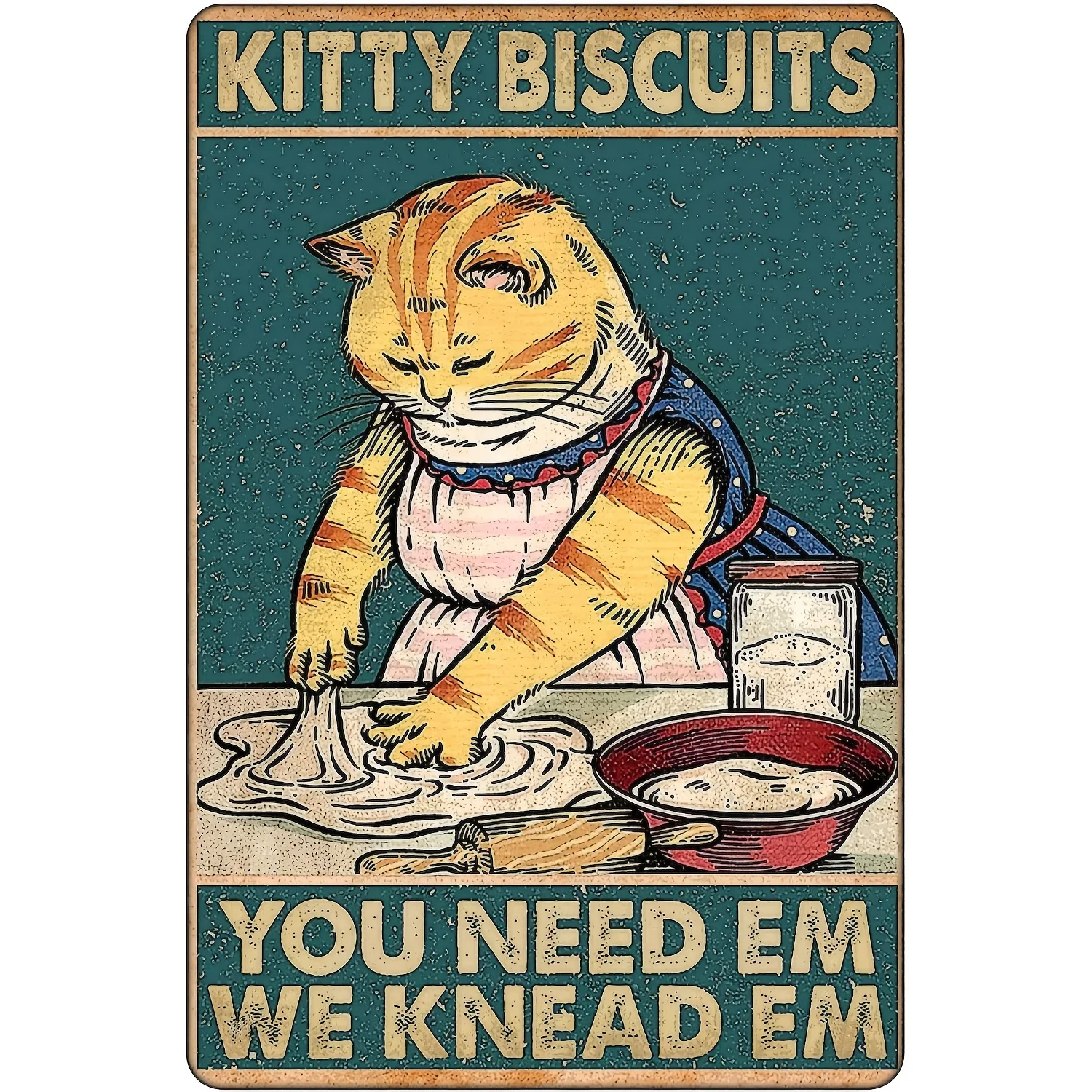 B Бисквитное печенье You Need We Cat знак Ретро Vintage Decor For Home Office 12x8 Inch
B Бисквитное печенье You Need We Cat знак Ретро Vintage Decor For Home Office 12x8 Inch