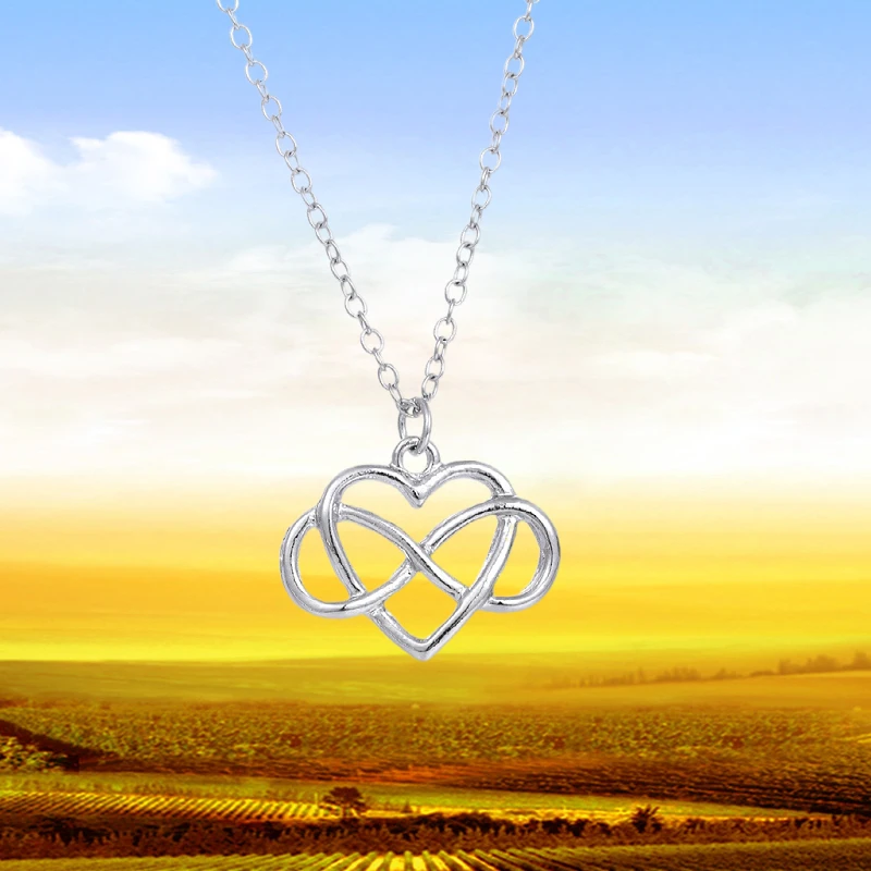 Ladies Simple Heart Pendant Necklace Wedding Jewelry Party Gift Jewelry Unlimited Love
Ladies Simple Heart Pendant Necklace Wedding Jewelry Party Gift Jewelry Unlimited Love