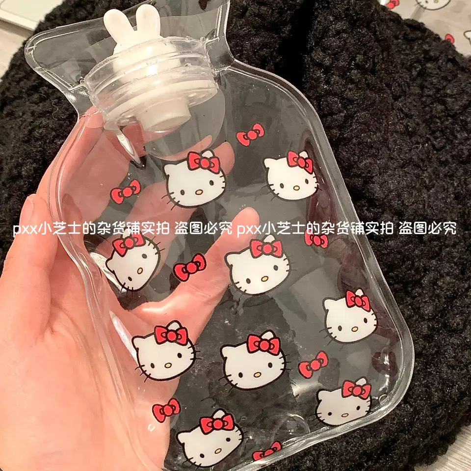 Грелка для рук с милым аниме Hello Kitty Sanrioed, милая мультяшная сумка для горячей воды, портативная прозрачная теплая сумка для воды, подарок на день рождения
Грелка для рук с милым аниме Hello Kitty Sanrioed, милая мультяшная сумка для горячей воды, портативная прозрачная теплая сумка для воды, подарок на день рождения