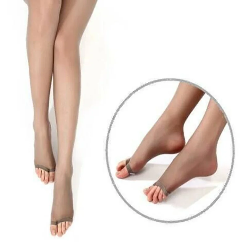 Peep Toe Stockings Women's Large Size Summer Ultra-Thin Anti-Snagging Pantyhose Flesh-Colored Exposed Toe Leggings
Peep Toe Stockings Women's Large Size Summer Ultra-Thin Anti-Snagging Pantyhose Flesh-Colored Exposed Toe Leggings