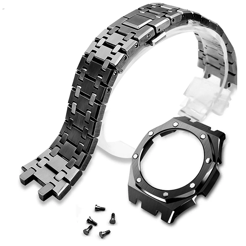 Modification GA2100 Bezel For Casioak GMAS2100 Mod Kit 3Rd Generation Steel Watch Case Strap GA2100
Modification GA2100 Bezel For Casioak GMAS2100 Mod Kit 3Rd Generation Steel Watch Case Strap GA2100