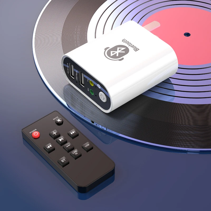 Bluetooth 5.0 Receiver Transmitter Stereo Wireless Adapter 2.1A Fast Charge U Disk Play Audio Speaker TV APP Control
Bluetooth 5.0 Receiver Transmitter Stereo Wireless Adapter 2.1A Fast Charge U Disk Play Audio Speaker TV APP Control