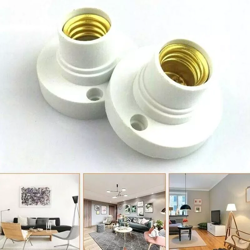 E14 Lamp Base Holder Adapter LED Bulb Light Round Screw Fixing Fitting Bulb Holder Plug 220V light Base Holder
E14 Lamp Base Holder Adapter LED Bulb Light Round Screw Fixing Fitting Bulb Holder Plug 220V light Base Holder
