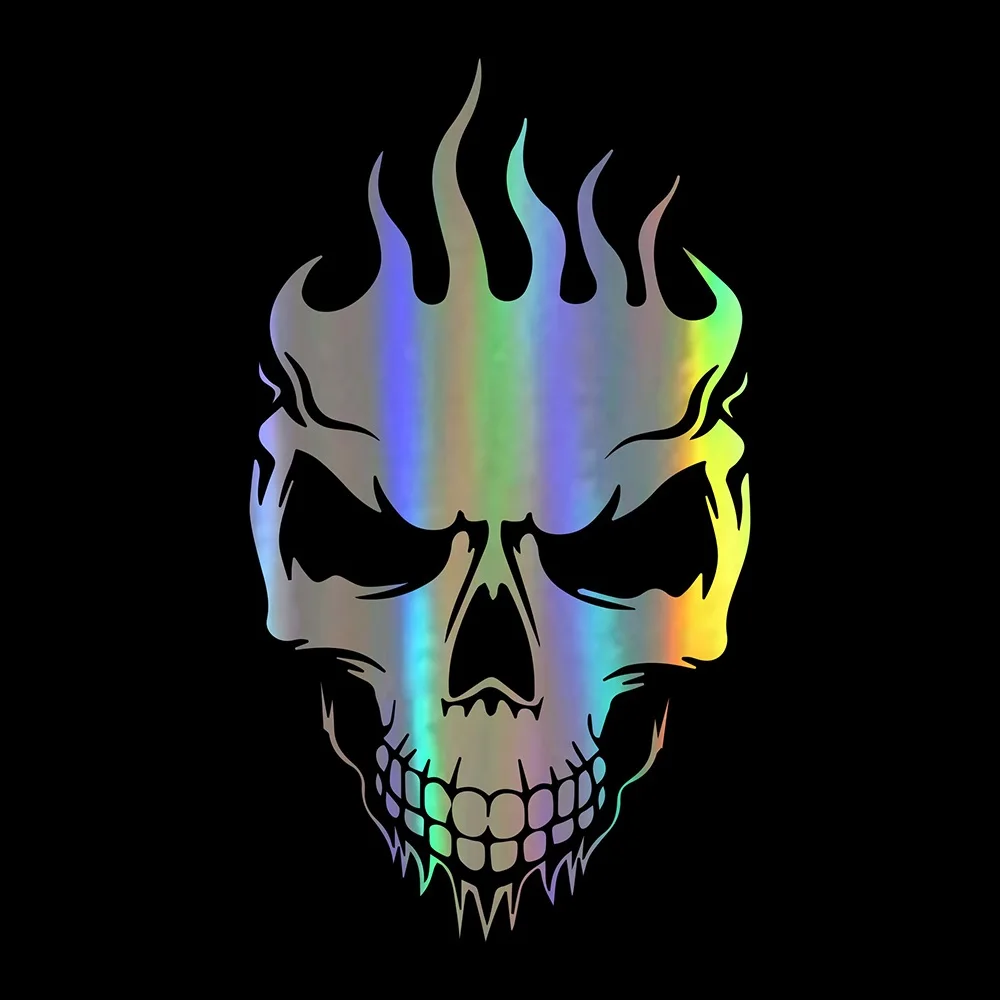 Terror Car Stickers Decor Motorcycle Decals Decals Flame Skull Accessories Creative Sunscreen Waterproof PVC,18cm*10cm
Terror Car Stickers Decor Motorcycle Decals Decals Flame Skull Accessories Creative Sunscreen Waterproof PVC,18cm*10cm