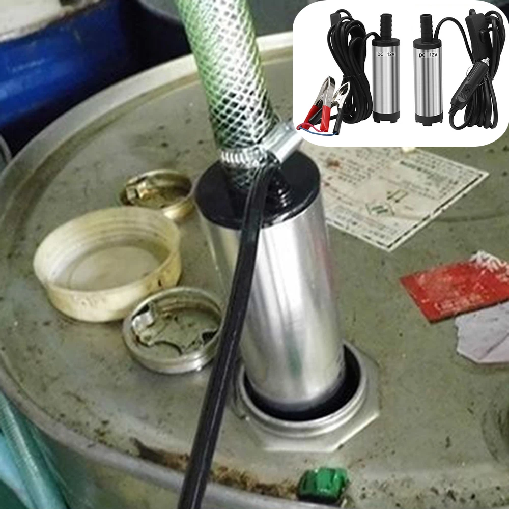 Portable Fuel Water Oil Transfer Pump with Switch Easy Operation Stainless Steel Submersible Oil Pump Car Repair Tools
Portable Fuel Water Oil Transfer Pump with Switch Easy Operation Stainless Steel Submersible Oil Pump Car Repair Tools