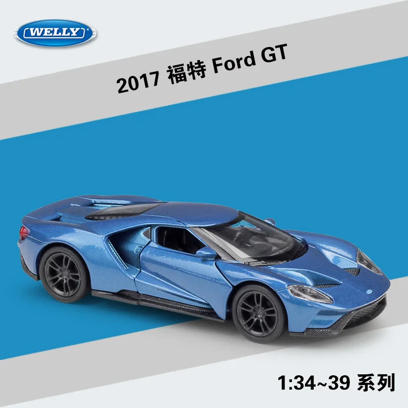 Welly 1:36 2017 Ford GT Diecast Metal Model Car Toy For Alloy Car Toy Model with Pull back function For kids Gfit B70
Welly 1:36 2017 Ford GT Diecast Metal Model Car Toy For Alloy Car Toy Model with Pull back function For kids Gfit B70