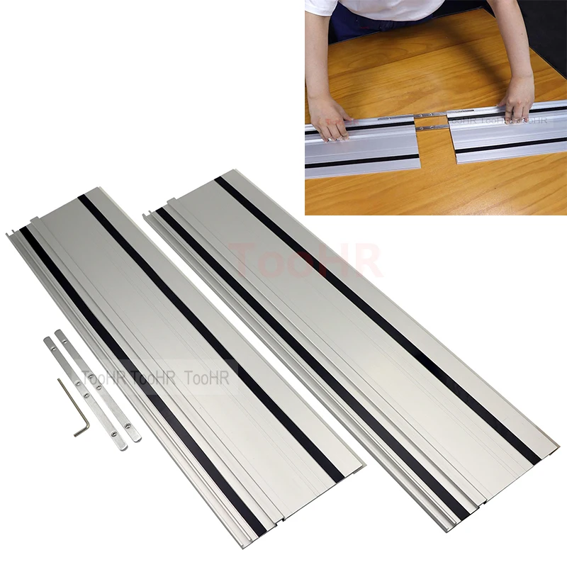 Cut 75cm 2pcs Woodworking Guide Circular Rail Saw Track Straight Track Universal Track Saw Cut Guide Chamfer Tools
Cut 75cm 2pcs Woodworking Guide Circular Rail Saw Track Straight Track Universal Track Saw Cut Guide Chamfer Tools
