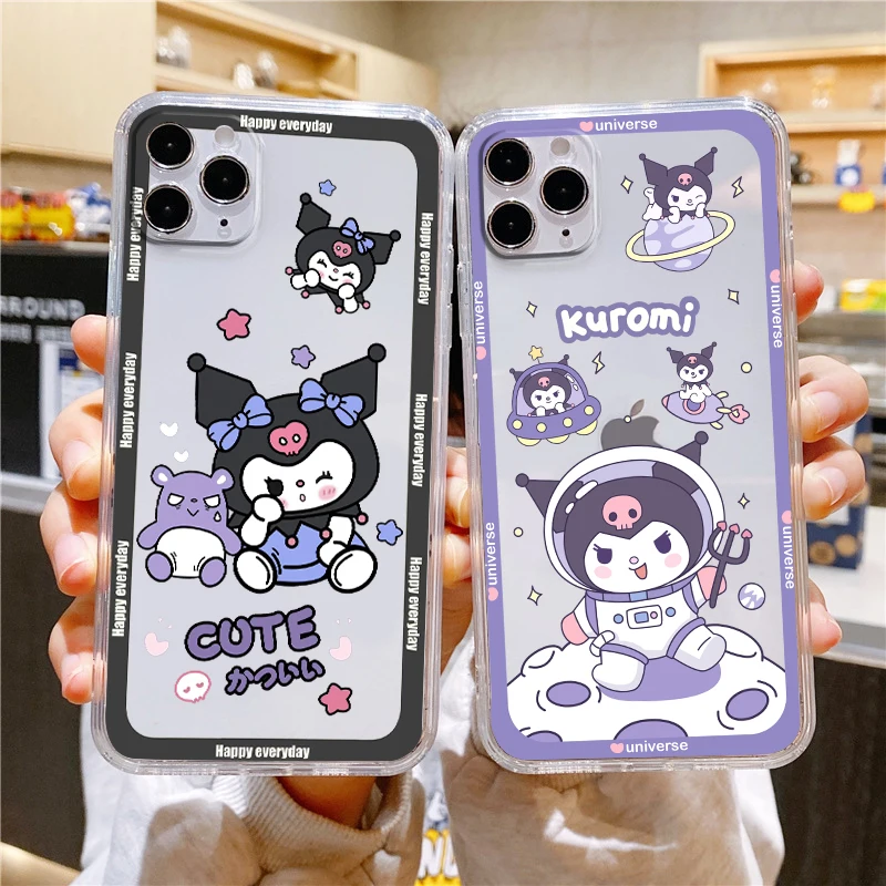 Cartoon Cute Kulomi Sanrio Phone Case For iPhone 14 13 12 Mini 11 XS Pro Max X XR SE 2020 8 7 6 5 Plus Transparent Cover
Cartoon Cute Kulomi Sanrio Phone Case For iPhone 14 13 12 Mini 11 XS Pro Max X XR SE 2020 8 7 6 5 Plus Transparent Cover