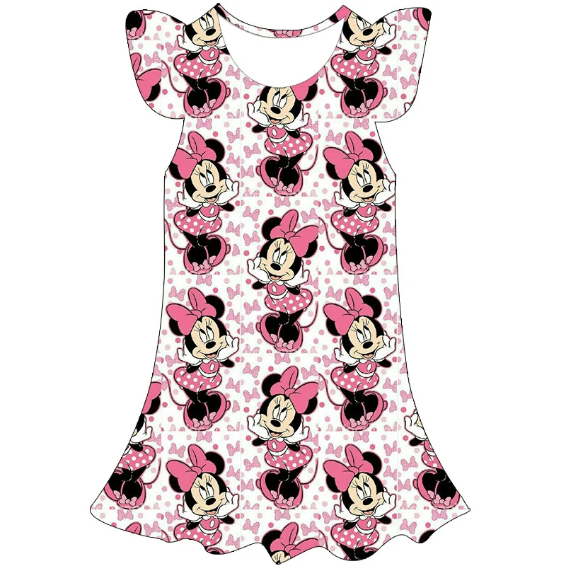 Summer Kids Minnie Mouse Dresses for Girls Disney Series Costumes Parties Birthday Outfits Vestidos Cartoon Casual Frocks 1-10 Y
Summer Kids Minnie Mouse Dresses for Girls Disney Series Costumes Parties Birthday Outfits Vestidos Cartoon Casual Frocks 1-10 Y