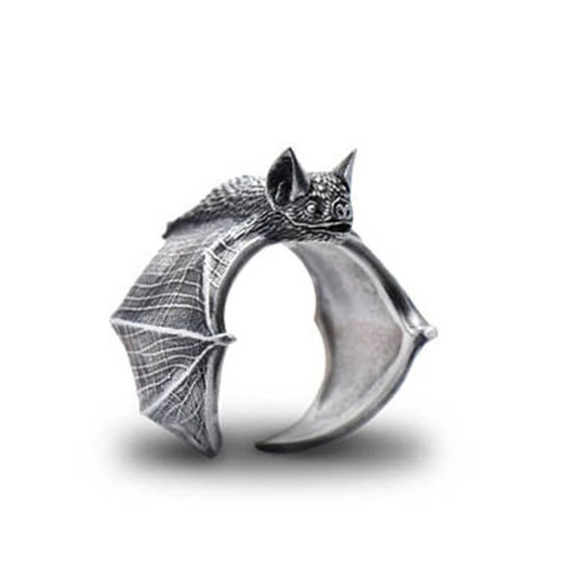 Vintage Animal Bat Rings Punk Gothic Fashion Adjustable Open for Women Men Statement Hiphop Trend Cute Jewelry Gift
Vintage Animal Bat Rings Punk Gothic Fashion Adjustable Open for Women Men Statement Hiphop Trend Cute Jewelry Gift